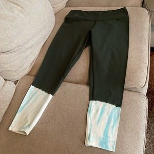 NWT J. Jill J Fit Olive Grove Tie-dye leggings size M, NWOT